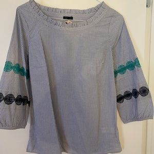 NWT -Talbots striped tunic